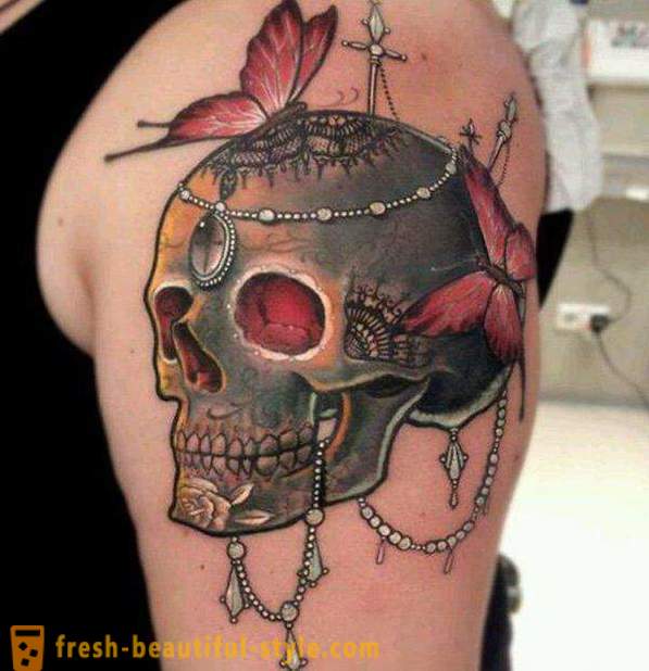 Tattoo „Skull”: mit jelent ez tetoválva?