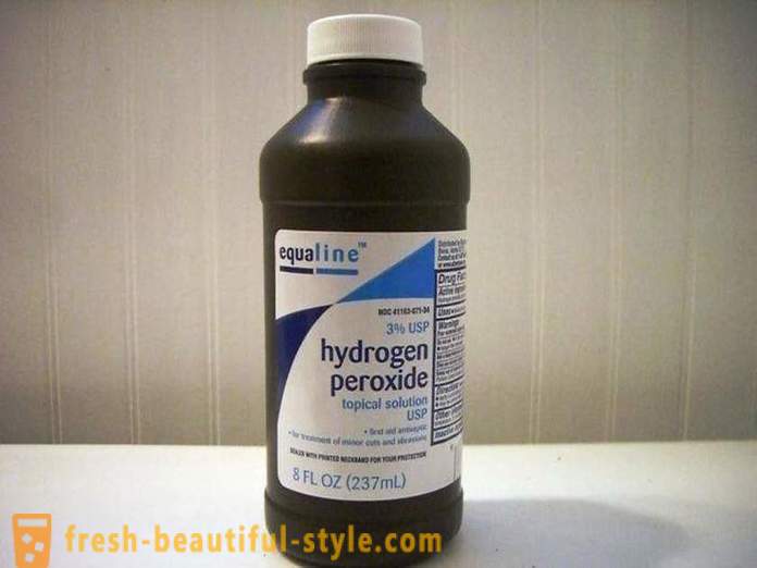 A hidrogén-peroxid a nem kívánt szőr: recept (vélemény)