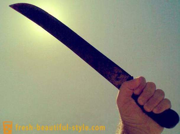 Hogyan készítsünk egy machete (kés) saját kezűleg?