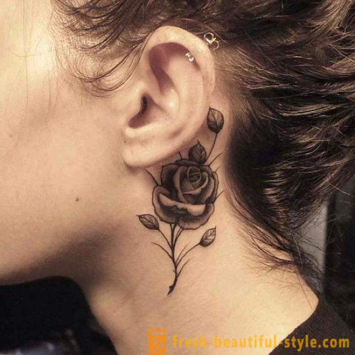 Gyönyörű női tetoválás -, hogy vágjuk, és ahol van egy kép