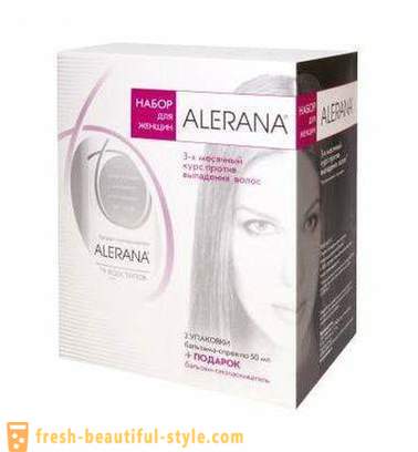A szer a haj növekedését „Alerana” - hatékonyságáról szóló vélemények