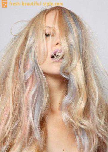 Színezés szőke haj: színes, fotó, vélemények