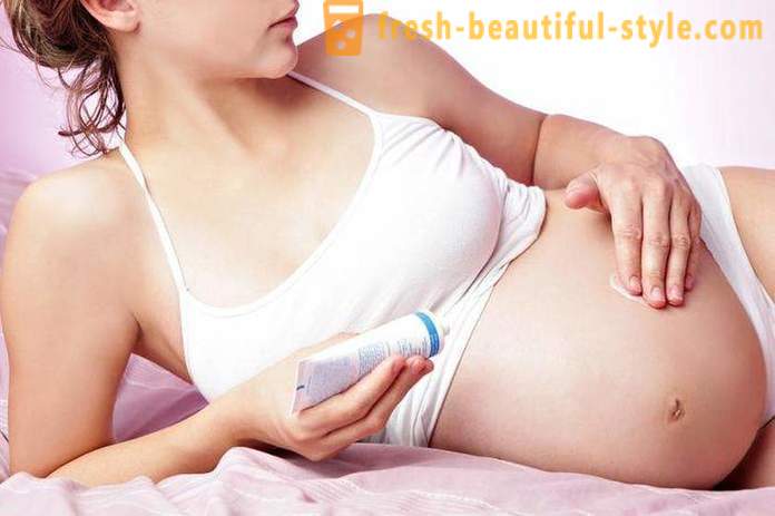 Krém terhességi csíkok a terhesség alatt - segít a megőrzése, a szépség