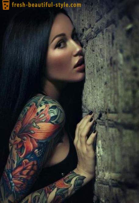 A szín a tetoválás és a szemantikai terhelés
