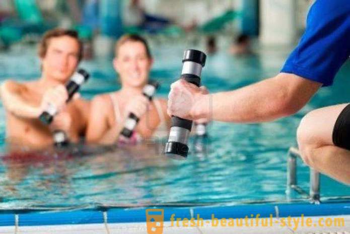 Vízi aerobic fogyás - egy egyszerű módja annak, hogy karcsú és szép!