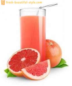 Ízletes és egészséges táplálkozás grapefruit