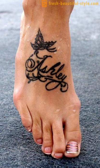 Tattoo lábán - egy kis női tréfa