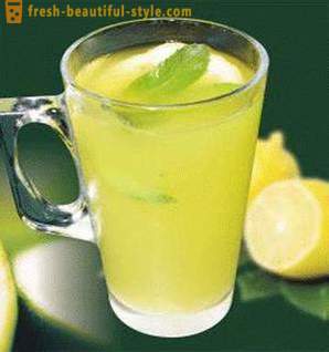 Lemon Táplálkozás: lefogy és ital